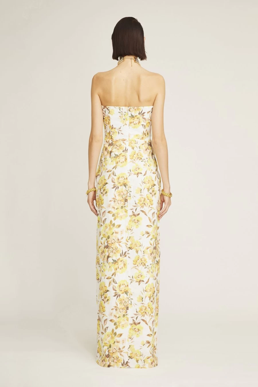 "Isla & White Women's Alice Dress - Elegant Floral Summer Dress"
