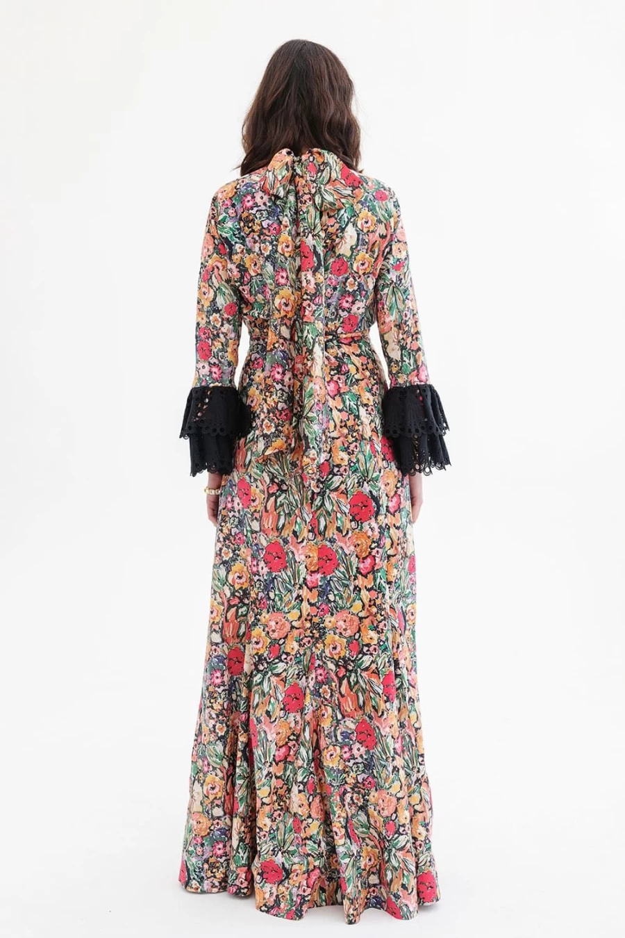 Isla & White Women's Leonie Dress - Elegant Floral Summer Dress for Women