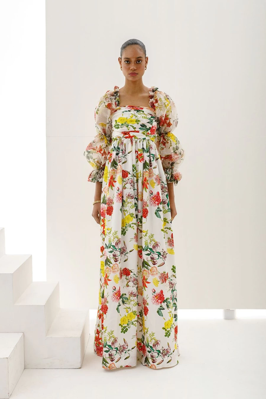 Isla & White Women's Bora Dress - Elegant Flowy Summer Dress for Women