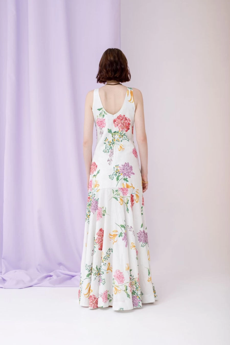 "Isla & White Women's Adem Dress - Elegant and Stylish Summer Dress"