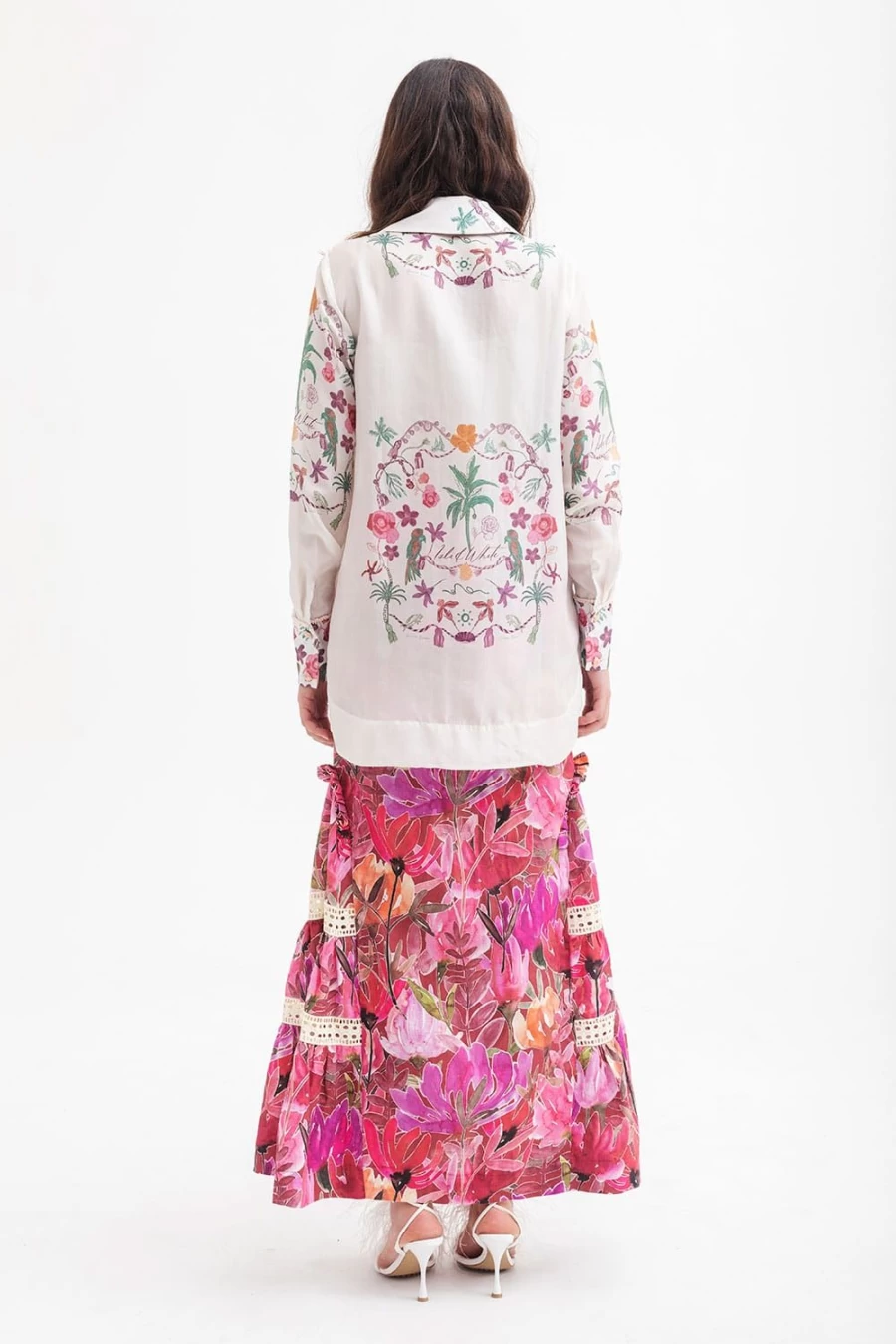 "Isla & White Euridice Women's Shirt | Classic Fit Blouse for Women"