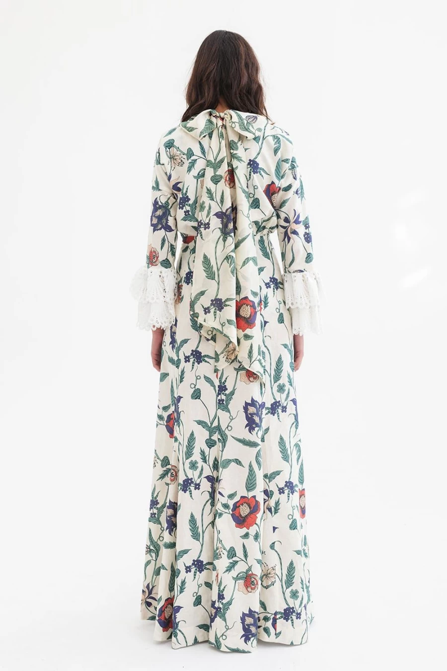 Isla & White Women's Leonie Dress - Elegant Floral Summer Dress for Women